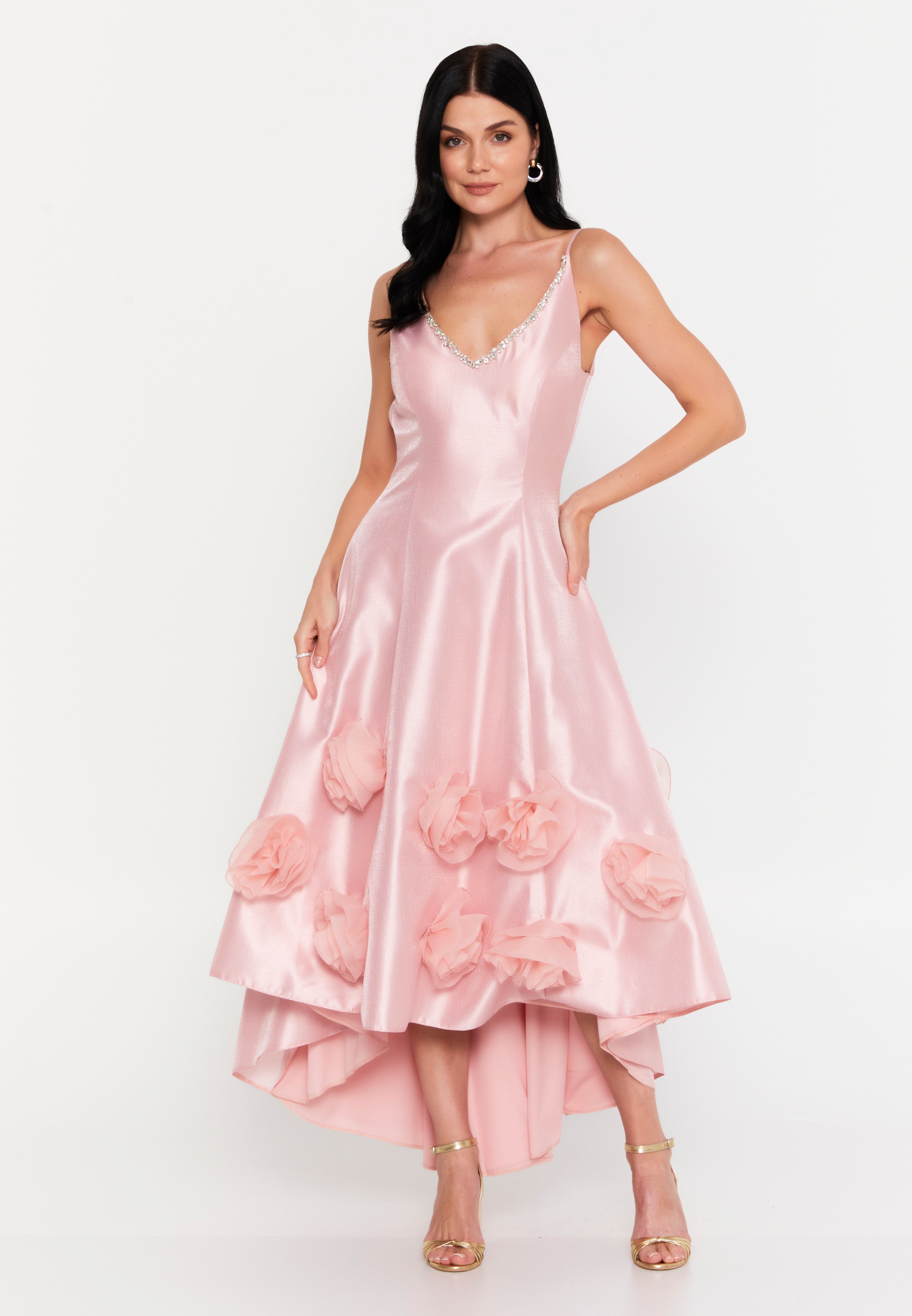 The Rosalia Gown – Powder Pink