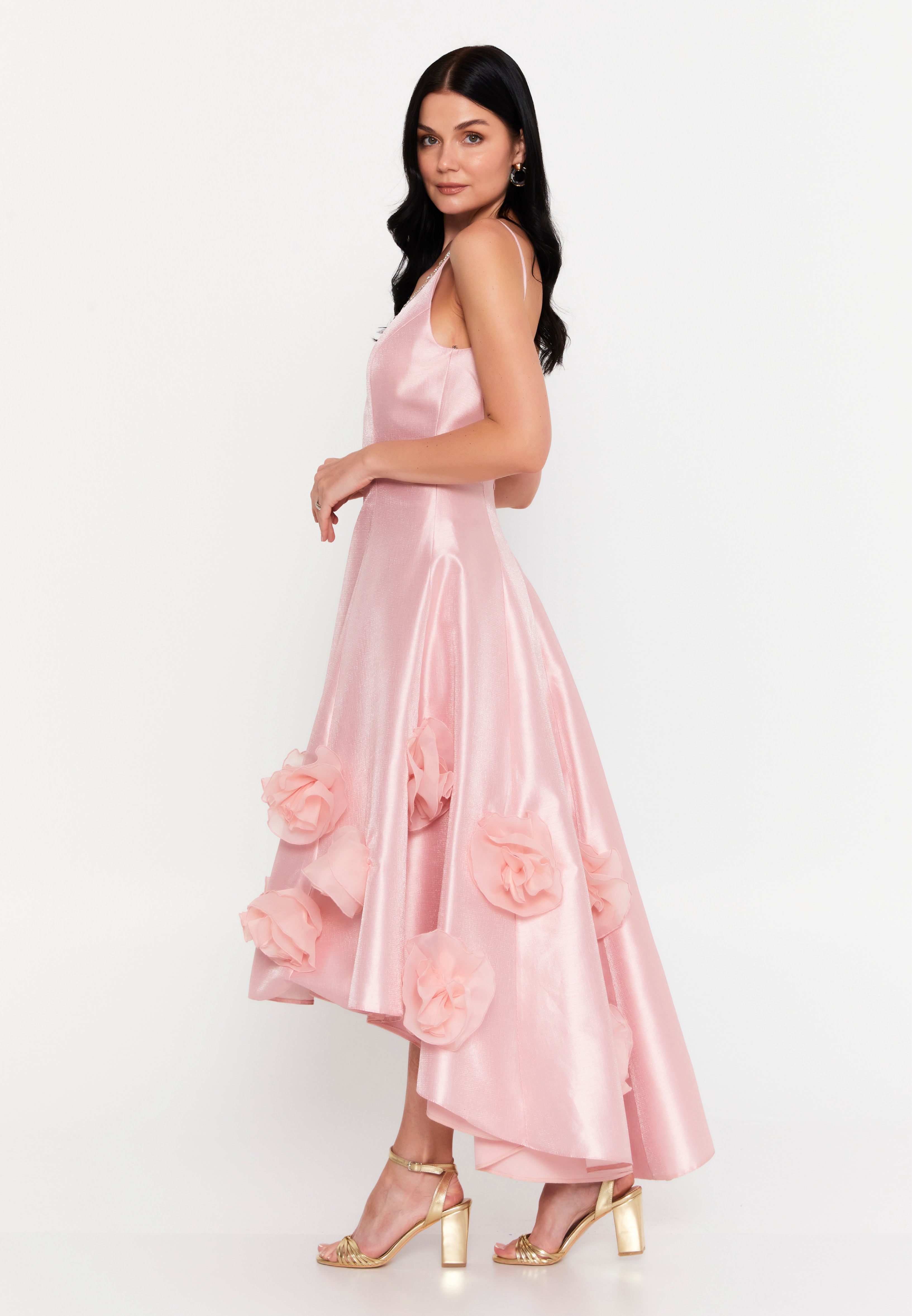 The Rosalia Gown – Powder Pink